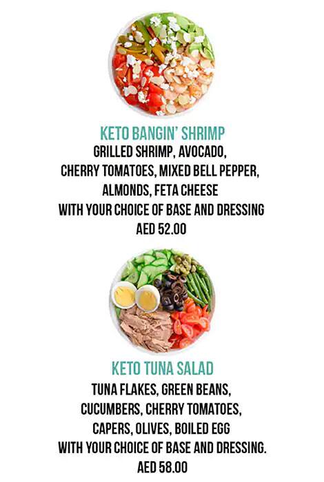 Keto and Co Menu, Menu for Keto and Co, Al Jurf, Ajman 