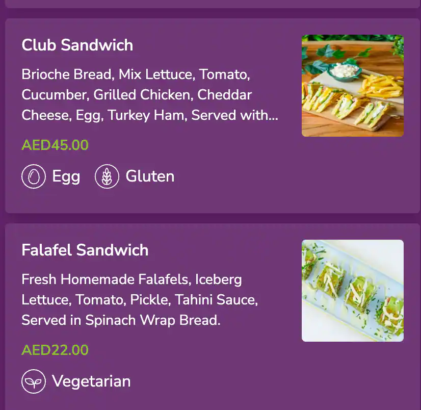 AcaiXpress Menu, Menu for AcaiXpress, Al Nahyan, Abu Dhabi 