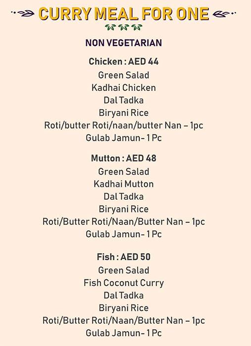 Street Foods by Punjab Grill Menu 