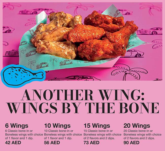 Another Wing by DJ Khaled Menu 