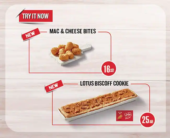 Pizza Hut Menu, Menu for Pizza Hut, Al Mirgab, Sharjah 