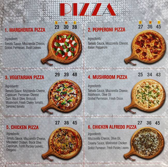 Louisiana Pizza Down Menu, Menu for Louisiana Pizza Down, Al Khalidiya, Abu Dhabi 