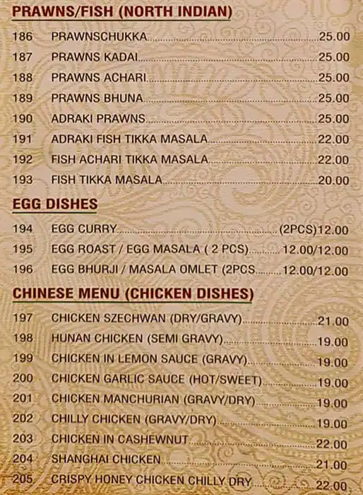 Spicy Land Restaurant Menu, Menu for Spicy Land Restaurant, Abu Shagara, Sharjah 