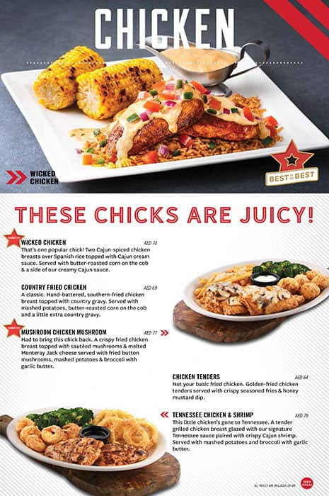 TGI Fridays Menu, Menu for TGI Fridays, Al Majaz, Sharjah 