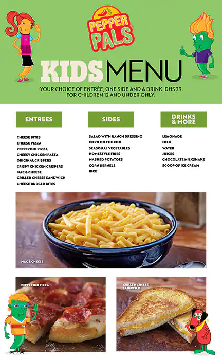 Chili's Menu, Menu for Chili's, Abu Shagara, Sharjah 