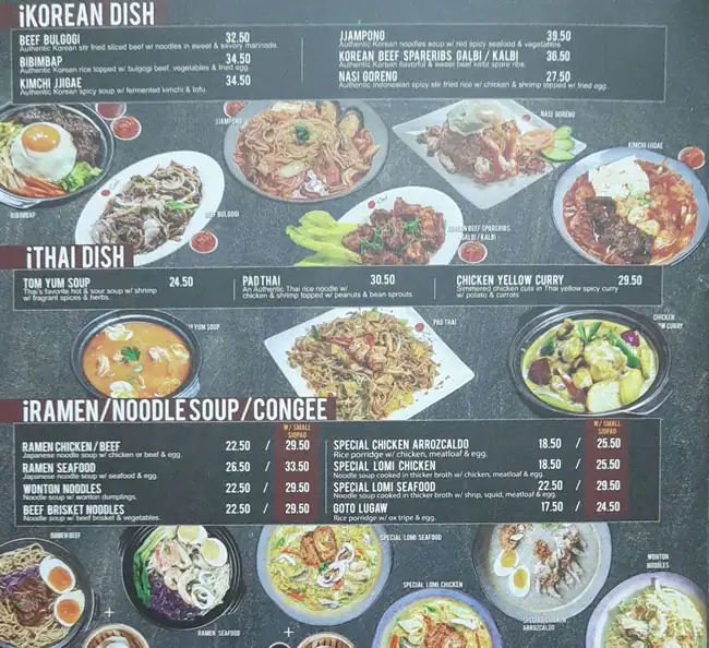 Icook Menu, Menu for Icook, Al Nahda, Sharjah 