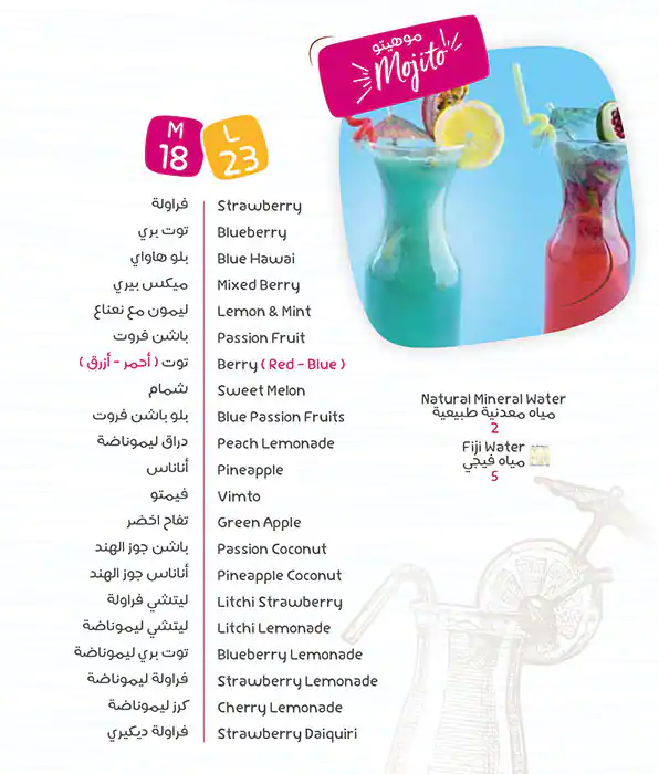 Papaya Juices Menu, Menu for Papaya Juices, Al Majaz, Sharjah 