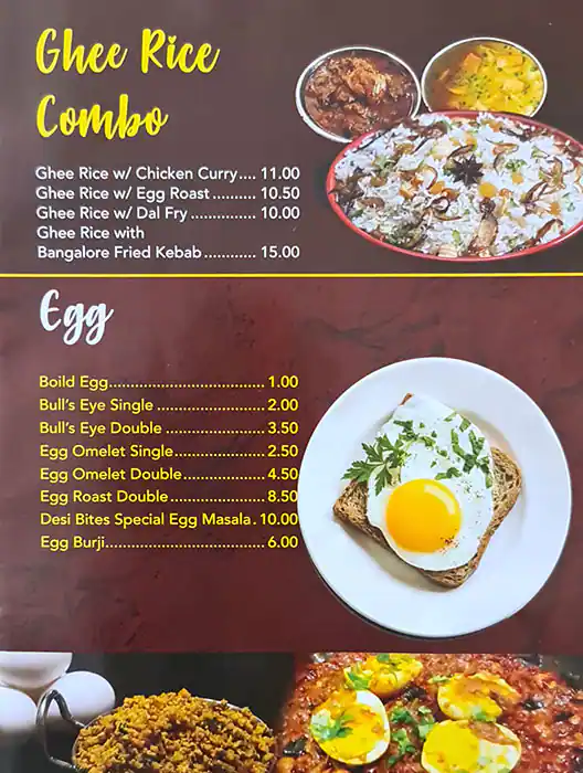 Classy Bite Menu, Menu for Classy Bite, Al Nud, Sharjah 