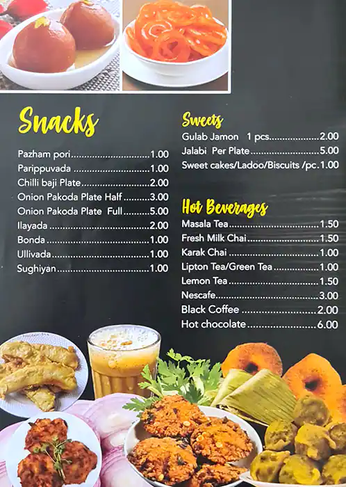 Classy Bite Menu, Menu for Classy Bite, Al Nud, Sharjah 