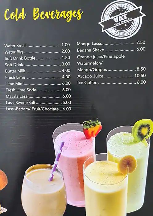 Classy Bite Menu, Menu for Classy Bite, Al Nud, Sharjah 