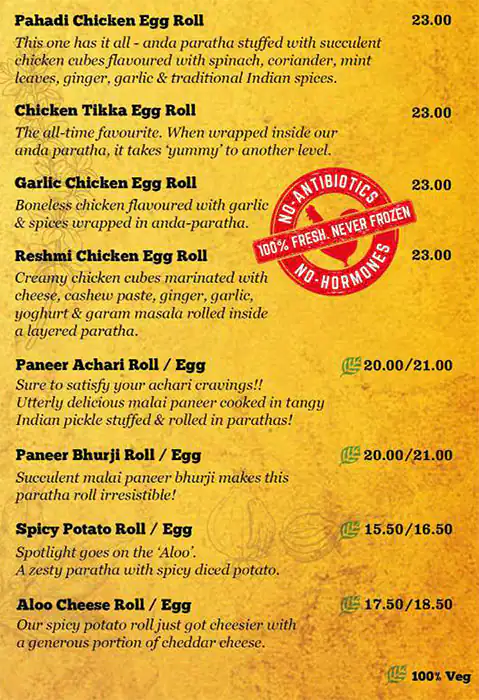 Raju Omlet Menu, Menu for Raju Omlet, Al Nahda, Sharjah 