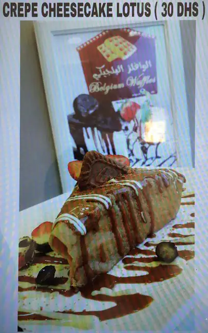 Belgium Waffles Menu, Menu for Belgium Waffles, Wasit Suburb, Sharjah 