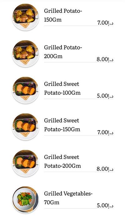 Healthy Choice Menu, Menu for Healthy Choice, Halwan Suburb, Sharjah 