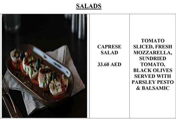 Loranzo Cafe Menu, Menu for Loranzo Cafe, University City, Sharjah 