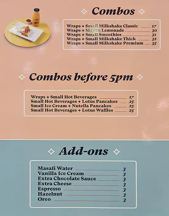 Keventers - The Original Milkshake Menu 