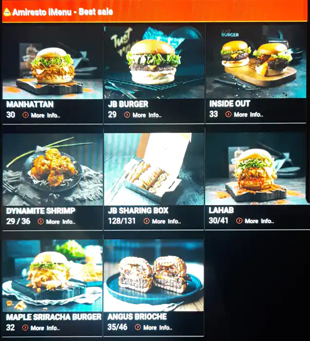 Just Burger Menu, Menu for Just Burger, Wasit Suburb, Sharjah 