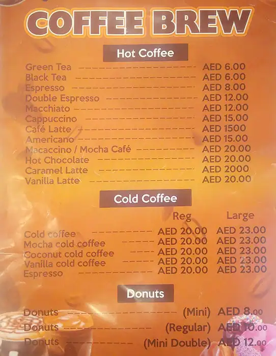 Rimini Cafe Gelateria Menu, Menu for Rimini Cafe Gelateria, Al Nahda, Sharjah 