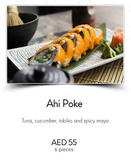 Cho Gao - Crowne Plaza Abu Dhabi Menu 