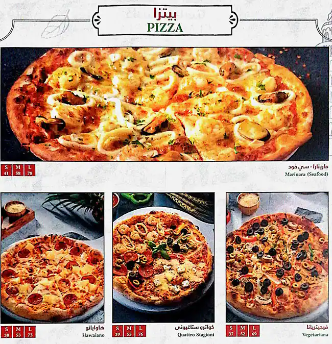 Il Forno Menu, Menu for Il Forno, Al Mushrif, Abu Dhabi 