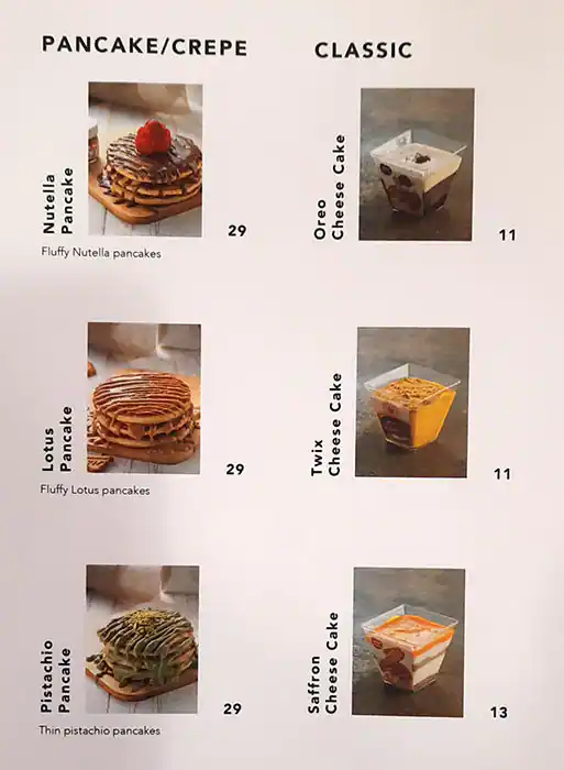 Forty Fruity Menu, Menu for Forty Fruity, Khalifa City, Abu Dhabi 