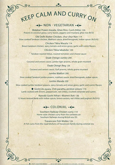 Ushna Menu, Menu for Ushna, Al Maqtaa, Abu Dhabi 