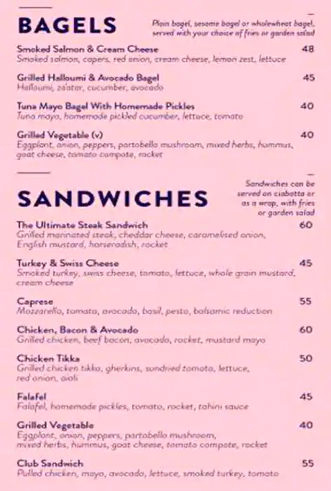 Circle Cafe Menu, Menu for Circle Cafe, Khalifa City, Abu Dhabi 