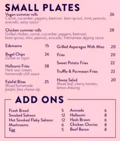 Circle Cafe Menu, Menu for Circle Cafe, Khalifa City, Abu Dhabi 