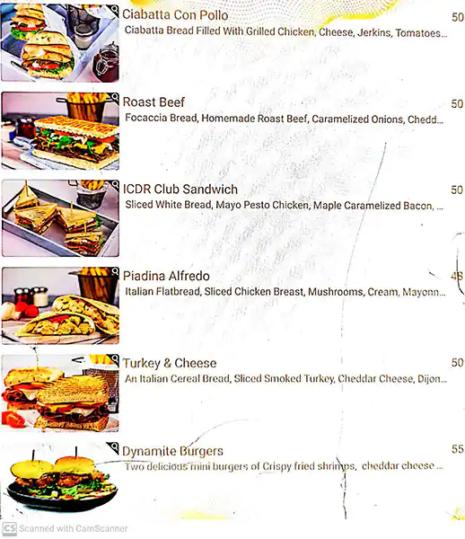 Il Caffe Di Roma Menu, Menu for Il Caffe Di Roma, Al Khalidiya, Abu Dhabi 