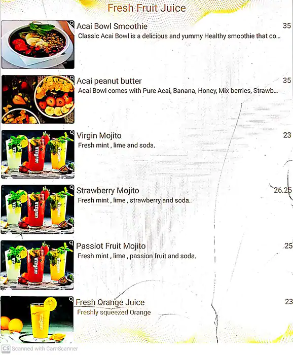 Il Caffe Di Roma Menu, Menu for Il Caffe Di Roma, Al Khalidiya, Abu Dhabi 