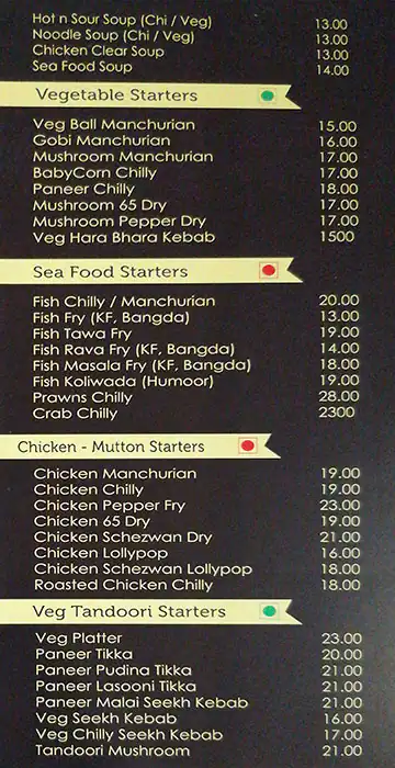 Subhiksha Restaurant Menu, Menu for Subhiksha Restaurant, Al Markaziya, Abu Dhabi 