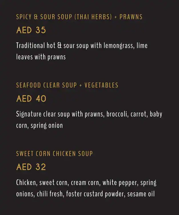 Smoking Doll Menu, Menu for Smoking Doll, Al Reem Island, Abu Dhabi 