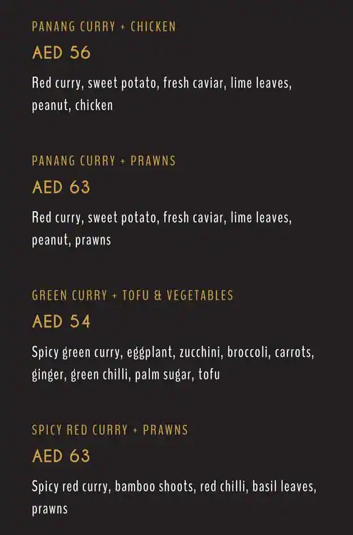 Smoking Doll Menu, Menu for Smoking Doll, Al Reem Island, Abu Dhabi 