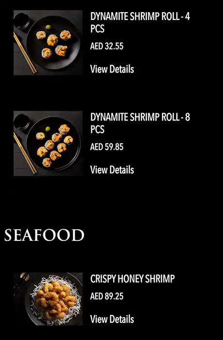 P.F. Chang's - بي.ف. تشانغز Menu 