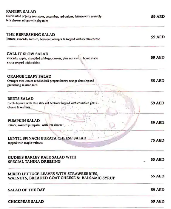 Gudee Pizza & Cafe Menu, Menu for Gudee Pizza & Cafe, Al Dhafrah, Abu Dhabi 