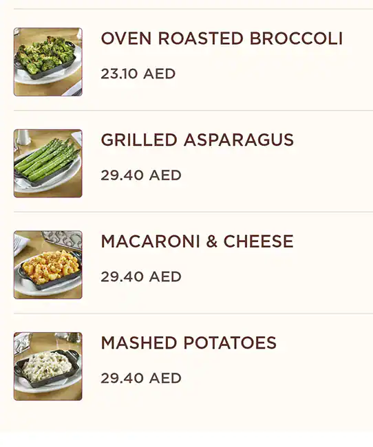 The Cheesecake Factory - ذي تشيزكيك فاكتوري Menu 