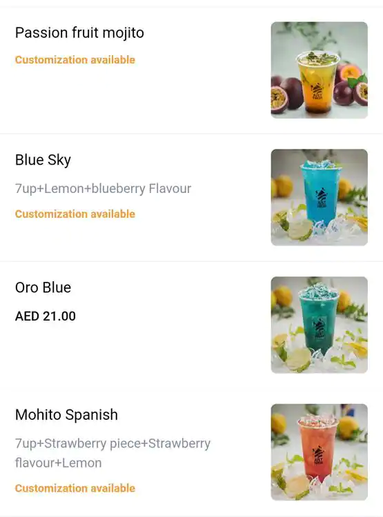 Just Fresh Juice Menu, Menu for Just Fresh Juice, Al Khalidiya, Abu Dhabi 