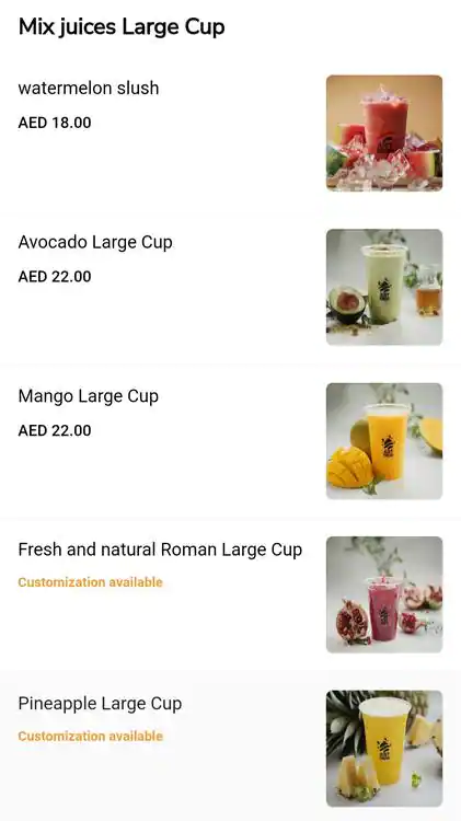 Just Fresh Juice Menu, Menu for Just Fresh Juice, Al Khalidiya, Abu Dhabi 