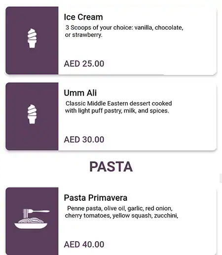 Mezzahto Menu, Menu for Mezzahto, Tourist Club Area (Al Zahiyah), Abu Dhabi 