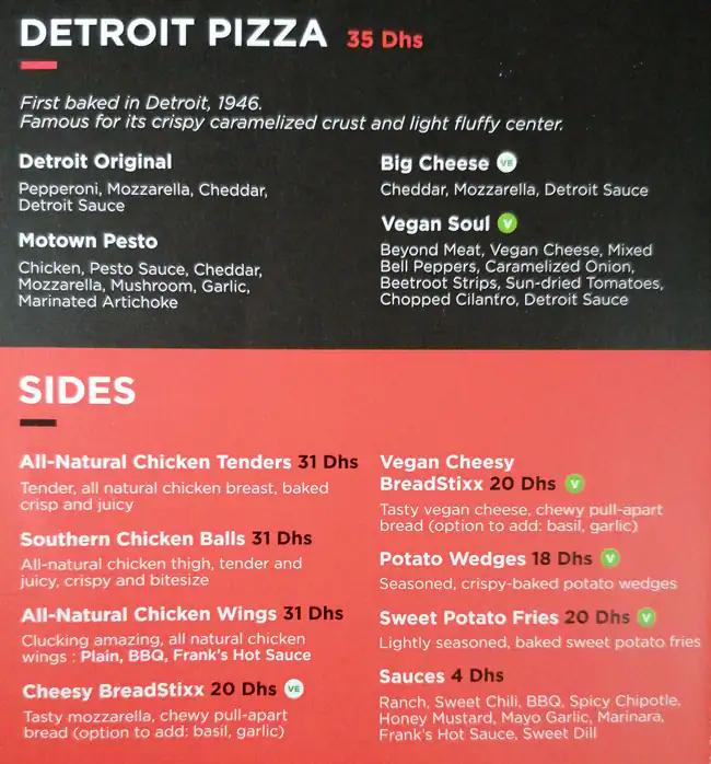 Freedom Pizza Menu, Menu for Freedom Pizza, Al Khalidiya, Abu Dhabi 