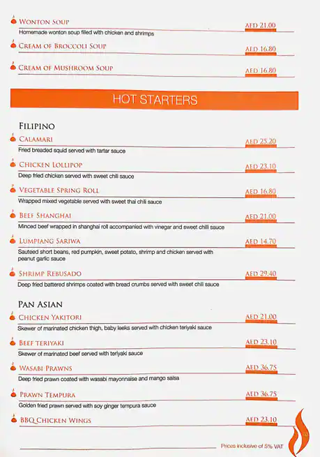 Hot Palayok Menu, Menu for Hot Palayok, Madinat Zayed, Abu Dhabi 