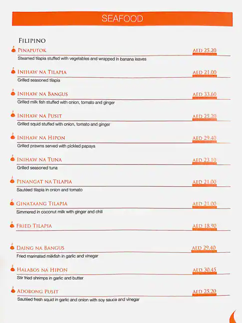 Hot Palayok Menu, Menu for Hot Palayok, Madinat Zayed, Abu Dhabi 