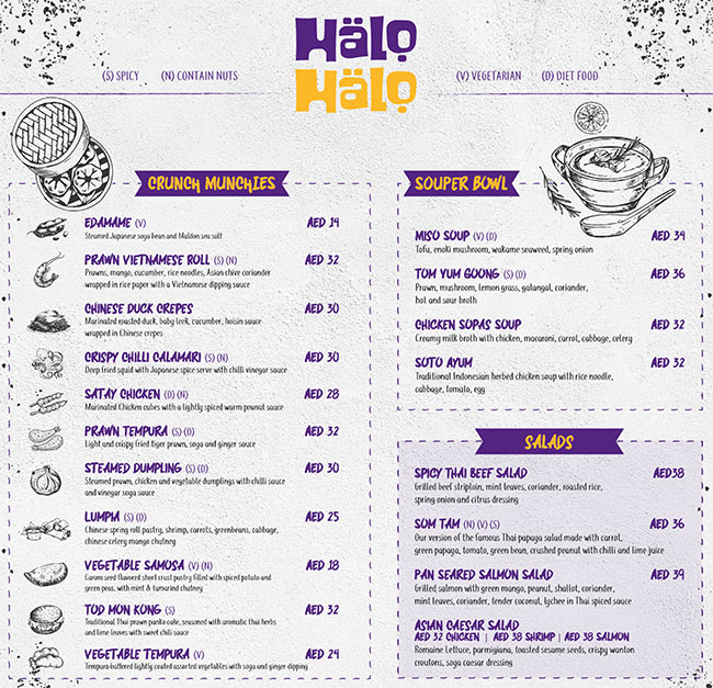 Halo Halo - Edge Creekside Hotel Restaurant Menu